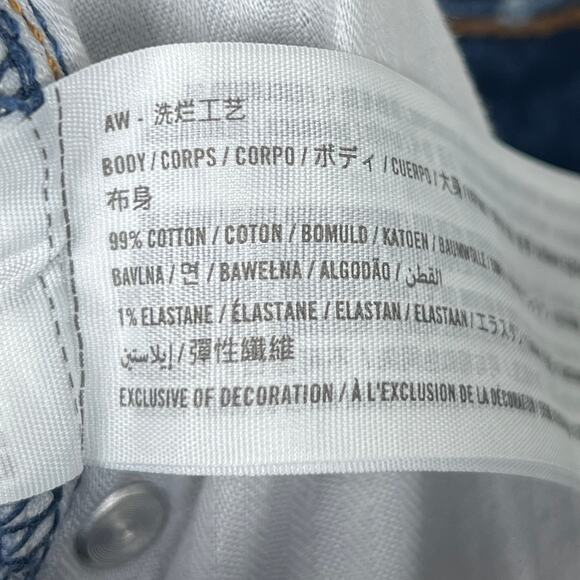 Abercrombie & Fitch 90s Straight Ultra High Rise Jeans 16/33 - Picture 4 of 6